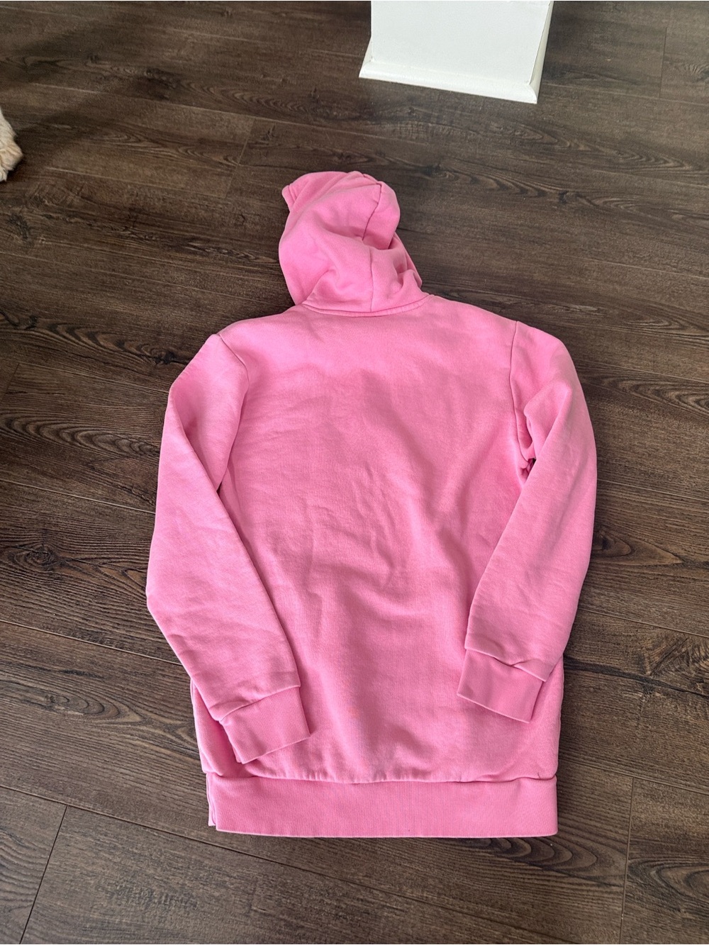 Adidas Adicolor Essentials Originals Embroidered Trefoil Hoodie Bliss Pink S - Picture 7 of 8